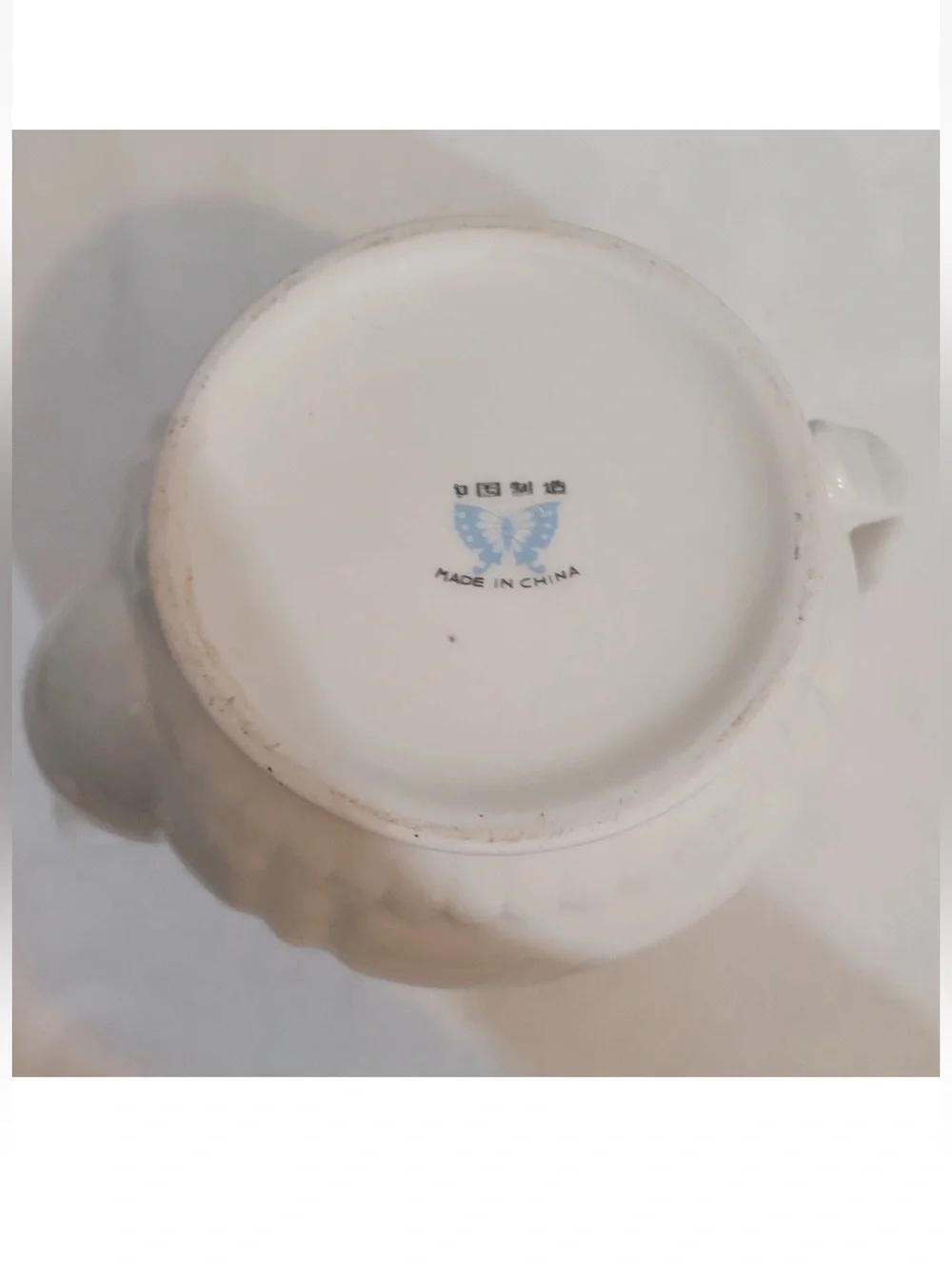 Strawberry Floral Ceramic Teapot With Lid White Small Cottagecore